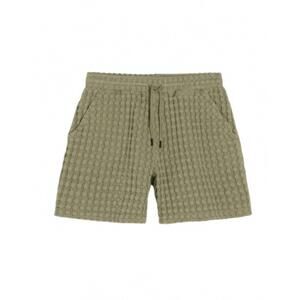 NEW OAS men's porto waffle shorts in dusty green
